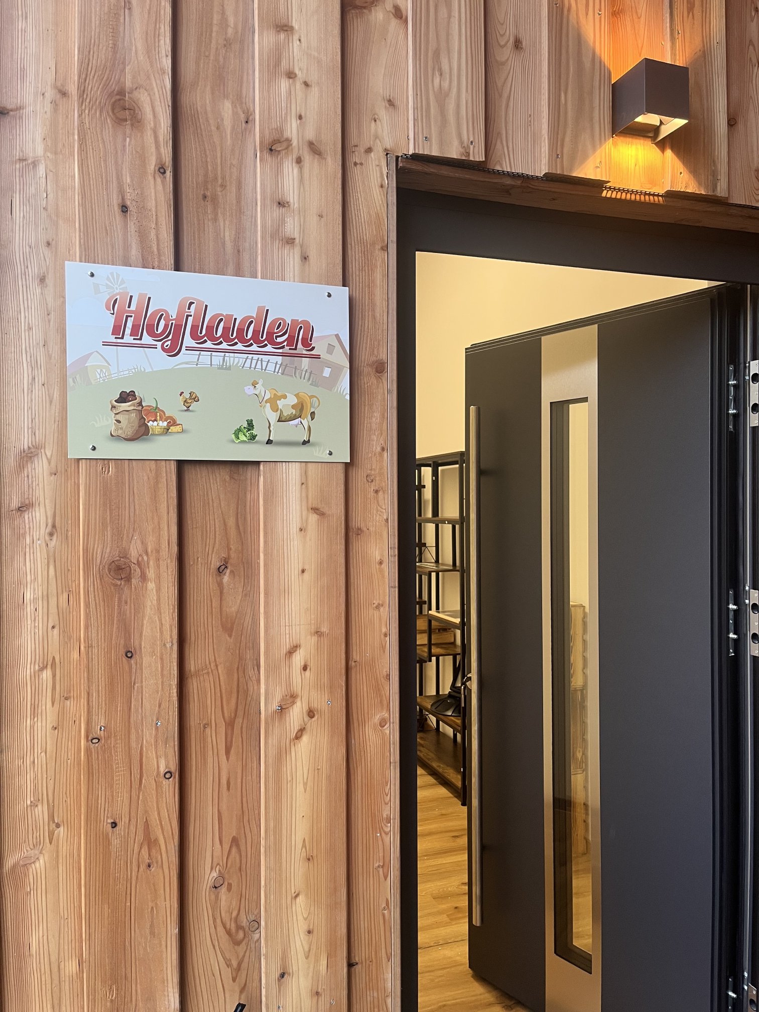 Hofladen mit regionalen Produkten